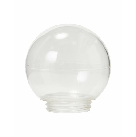 Glasglob Klar 15cm med gnga